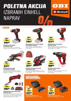 OBI katalog akcije – veljaven od 01.08.2026