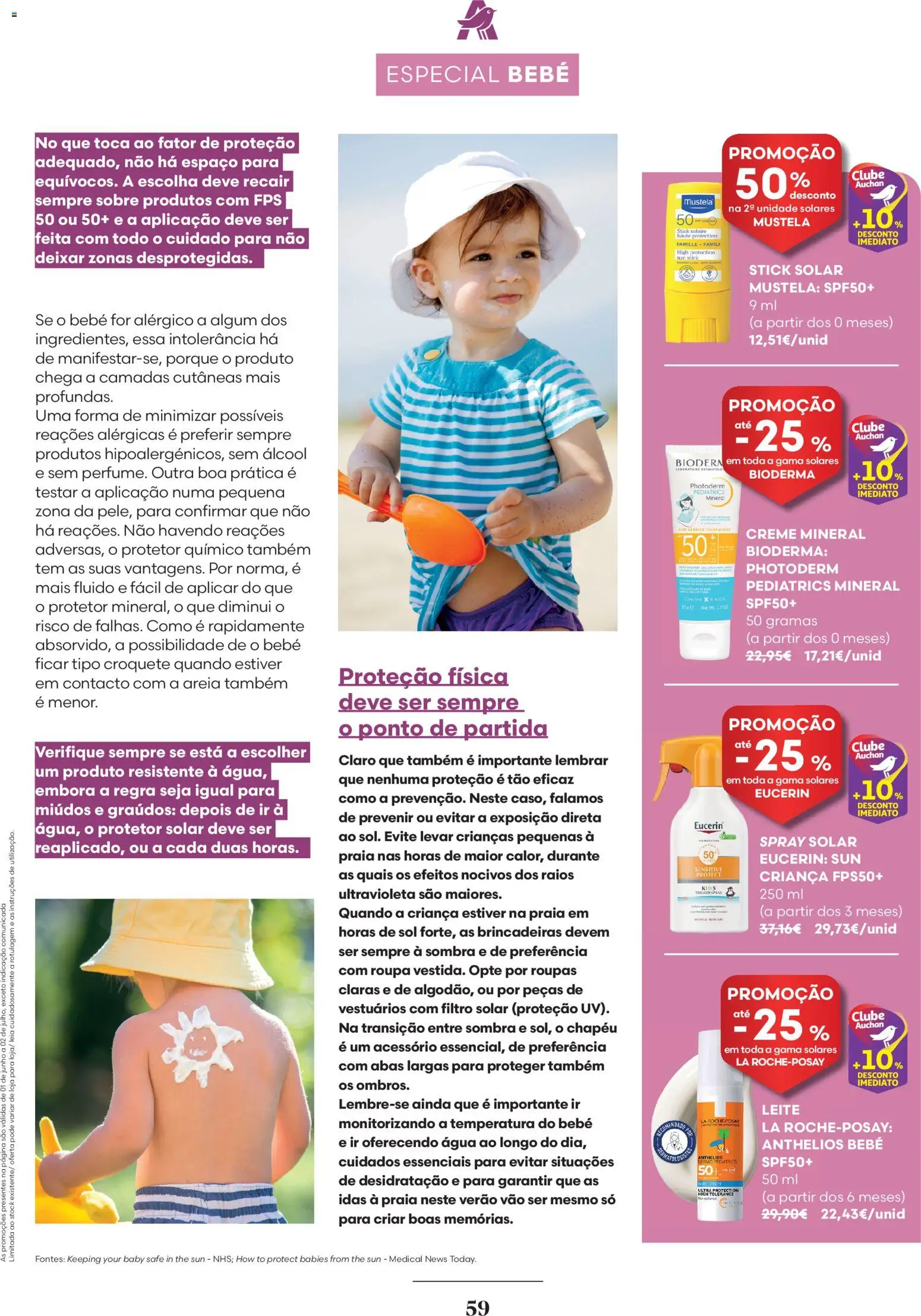 Auchan - Solares  Especial Bebé │ válido de 01.06.2026 | Página: 59
