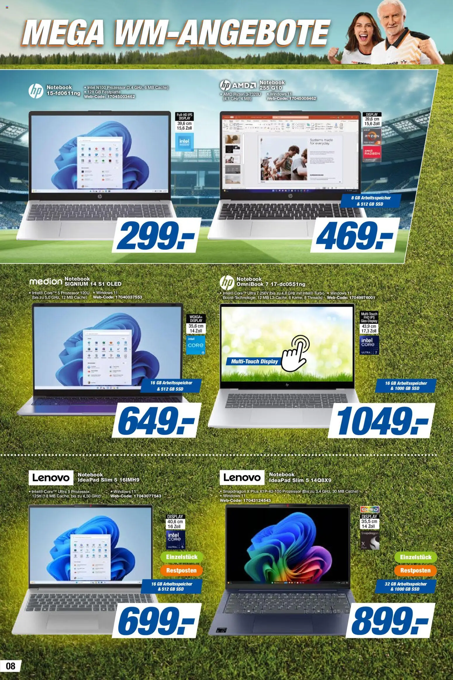 Expert Prospekt – gültig ab 05.06.2026 | Seite: 8 | Produkte: Lenovo, Notebook
