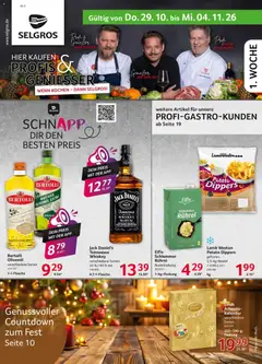 Selgros Prospekt ab 29.10.2026 gültig