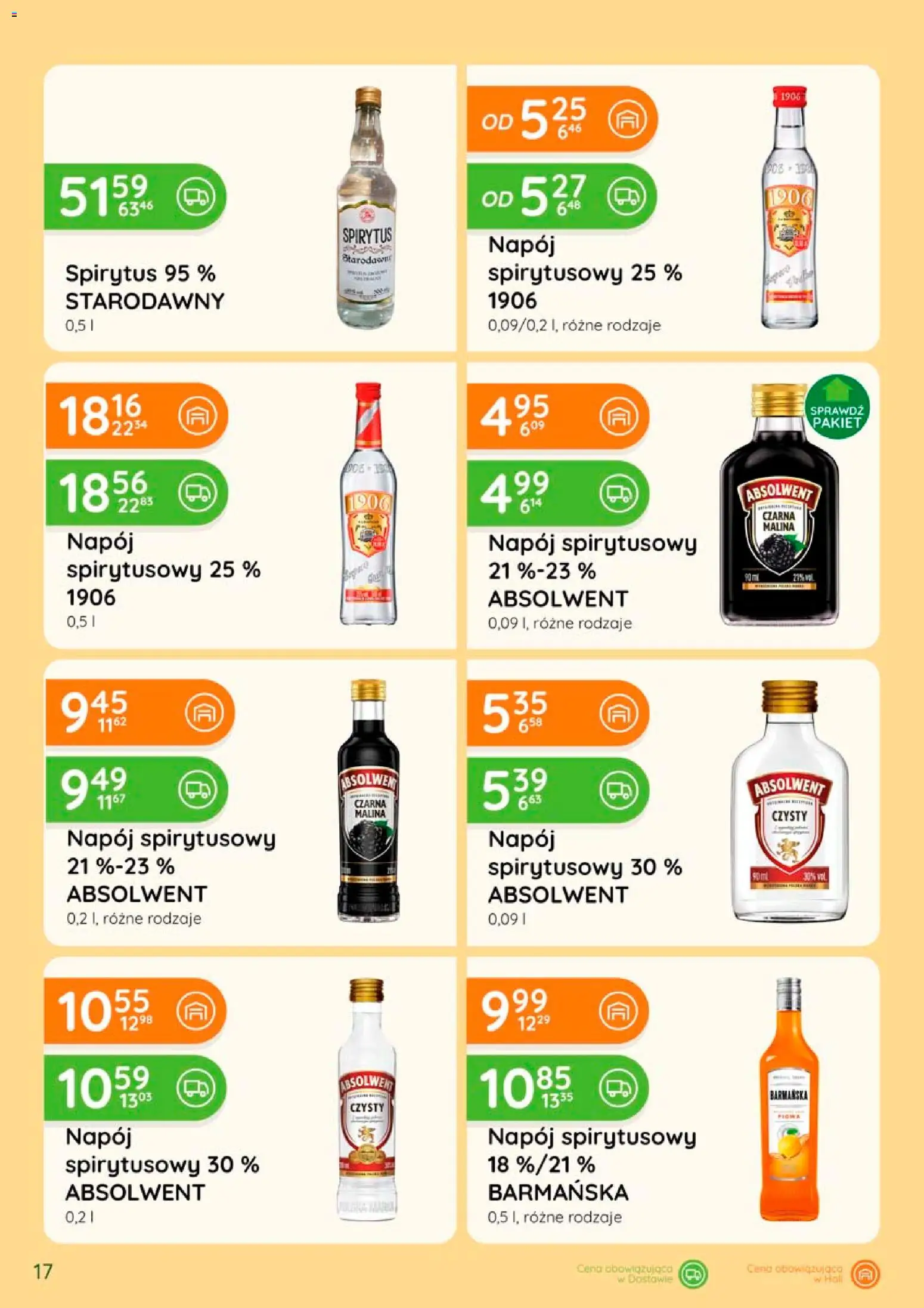 Eurocash gazetka - Katalog Alkoholowy od 01.08.2026 | Strona: 17 | Produkty: Malina