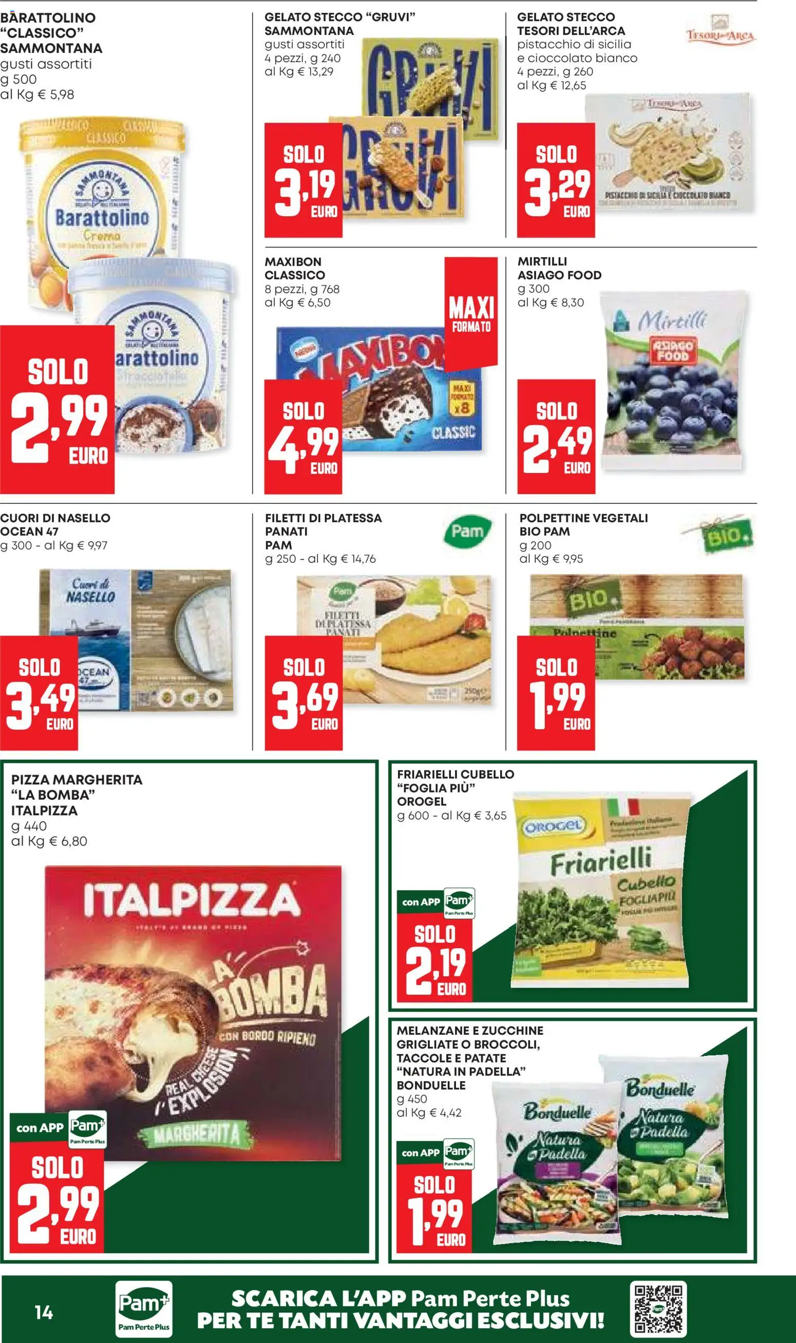 Volantino Panorama del 10/09/2026 | Pagina: 14 | Prodotti: Tè, Patate, Zucchine, Nasello