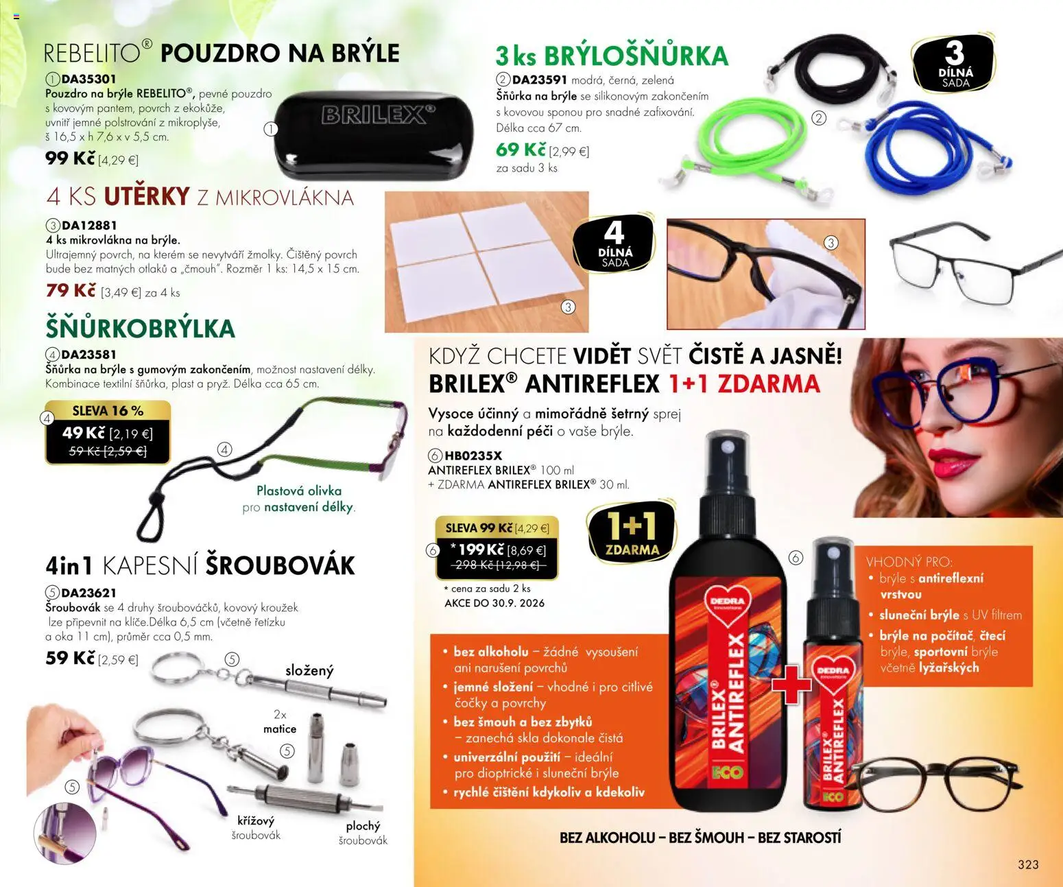 Nové Dedra akcie – leták je platný od 01.09.2026 | Strana: 23