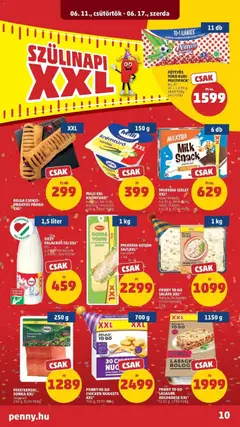 PÖTTYÖS TÚRÓ RUDI MULTIPACK, 10 + 1 x 30 g - amely érvényes a következő dátumtól: 11.06.2026 | Oldal: 10