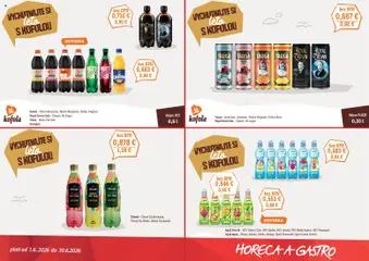 CBA Verex leták platný od 01.06.2026 | Strana: 2 | Produkty: Čaj, Kofola, Cola, Ovocie