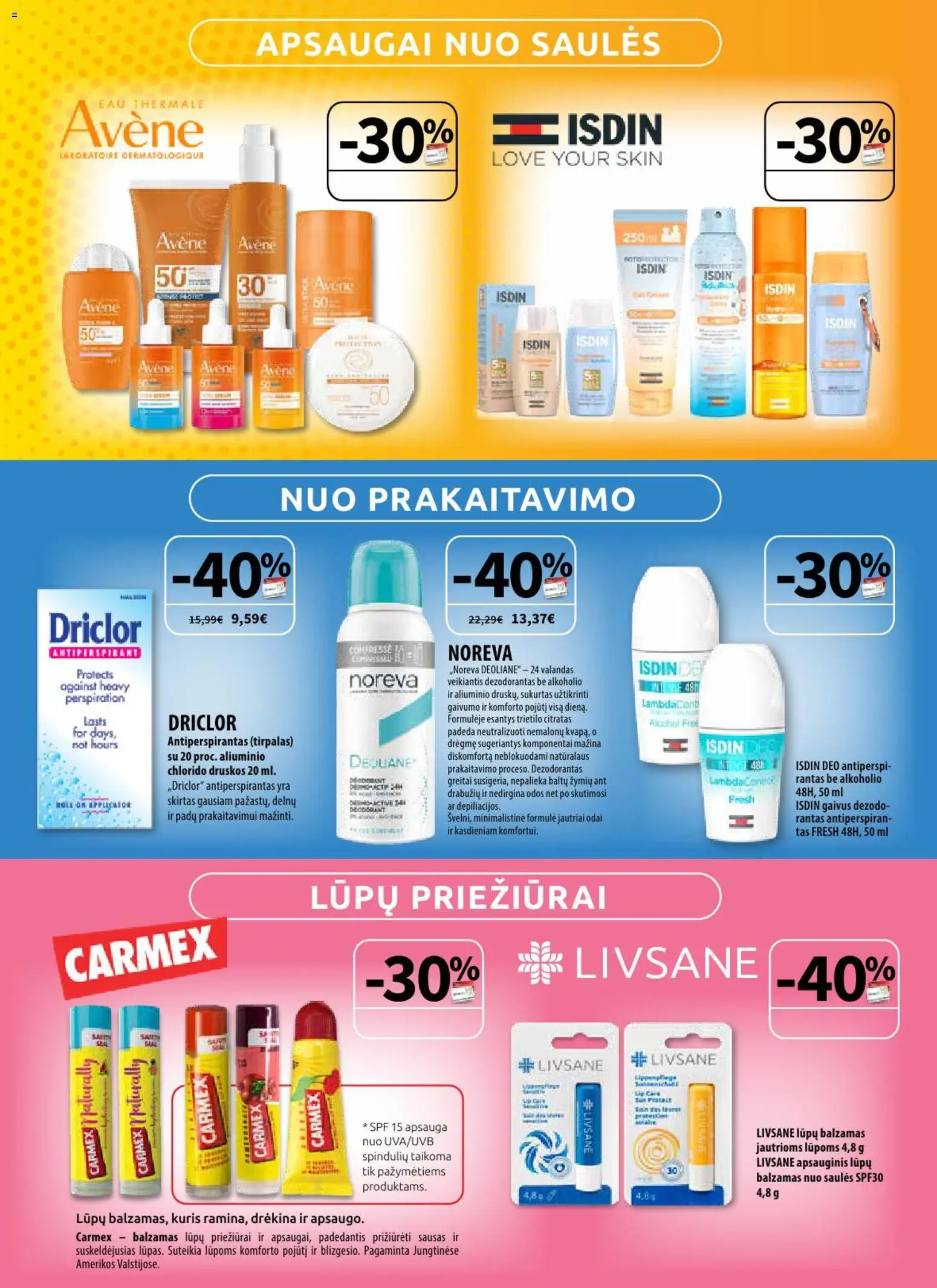 BENU akcijos nuo 01.06.2026 | Puslapis: 26 | Prekių: Balzamas, Dezodorantas, Antiperspirantas
