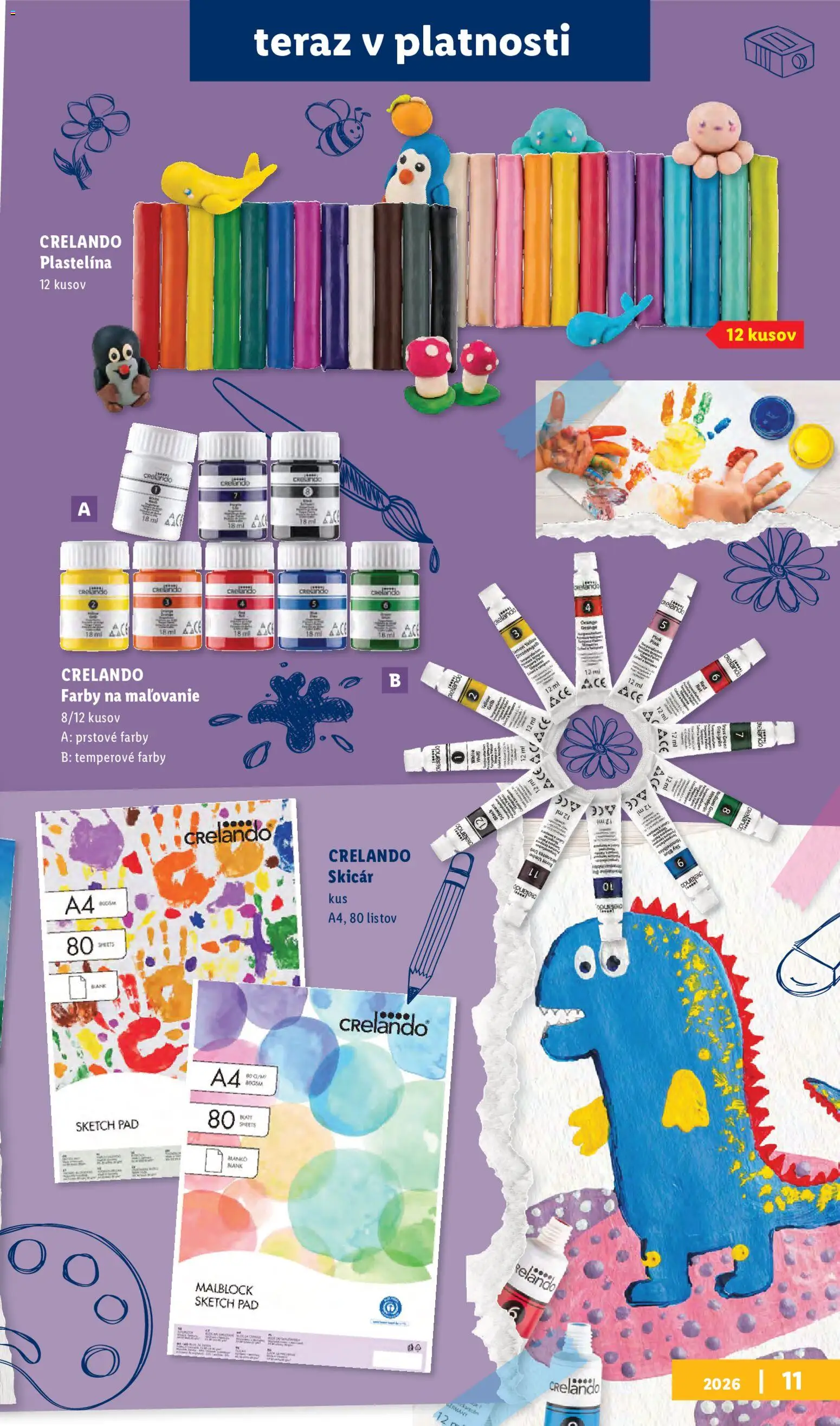 Nové Lidl akcie – leták je platný od 20.07.2026 | Strana: 23 | Produkty: Kniha, Lopta, Puzzle