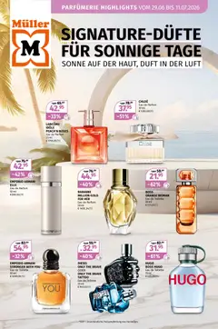 Müller Parfümerie-Highlights ab 29.06.2026 gültig