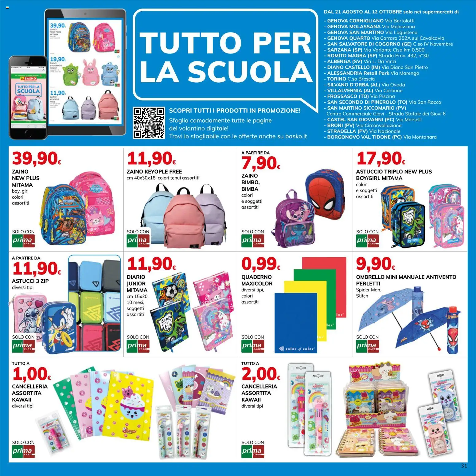 Volantino Basko del 21/08/2026 | Pagina: 31