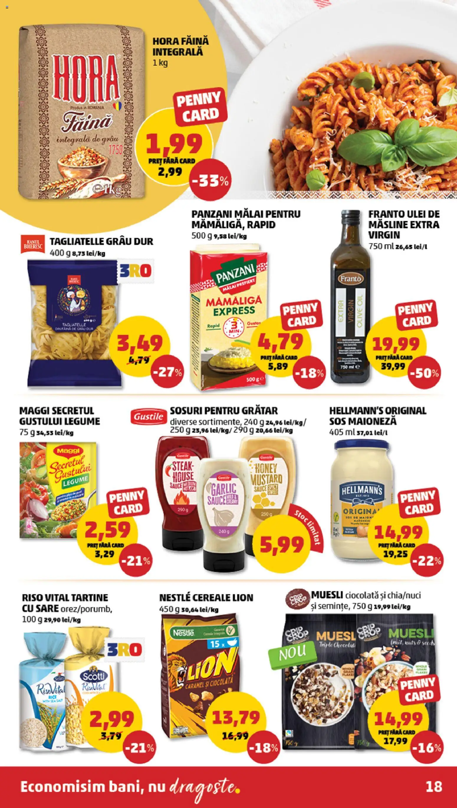 Noul catalog PENNY – valabil de la 15.07.2026 | Pagină: 18 | Produse: Vită, Grătar, Ulei, Mălai
