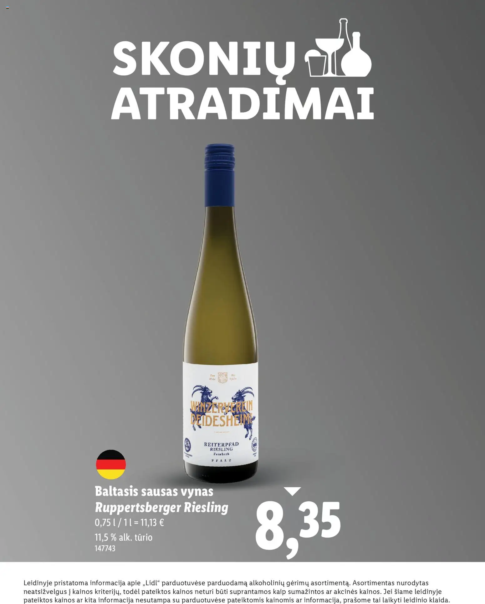 LIDL akcijos nuo 04.12.2025 | Puslapis: 24 | Prekių: Degtinė