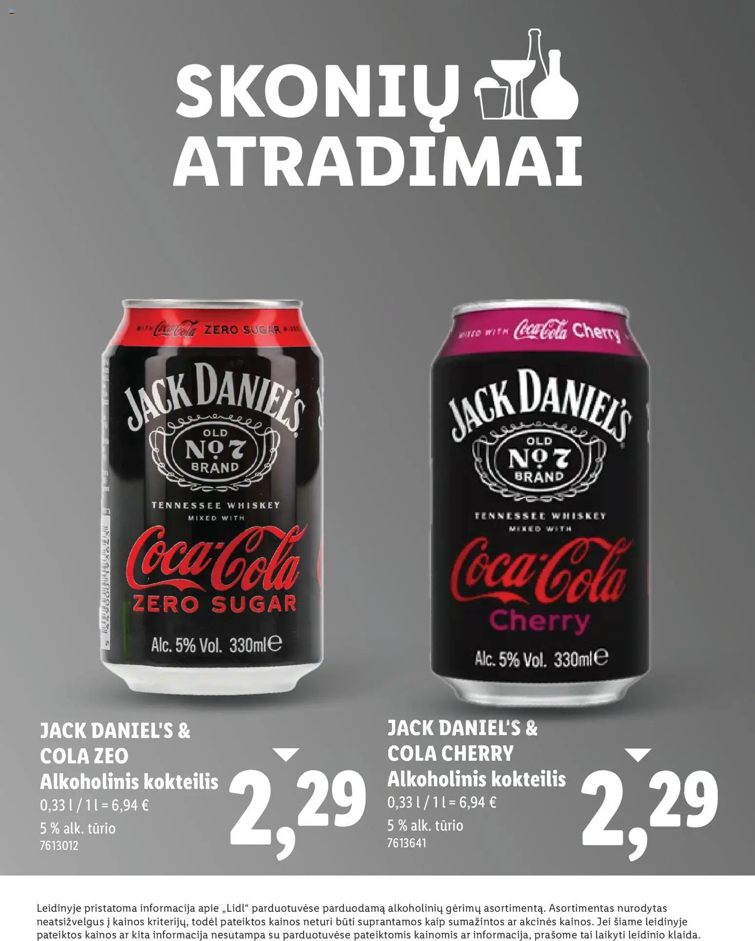 LIDL akcijos nuo 2025.12.04 | Puslapis: 24 | Prekių: Degtinė