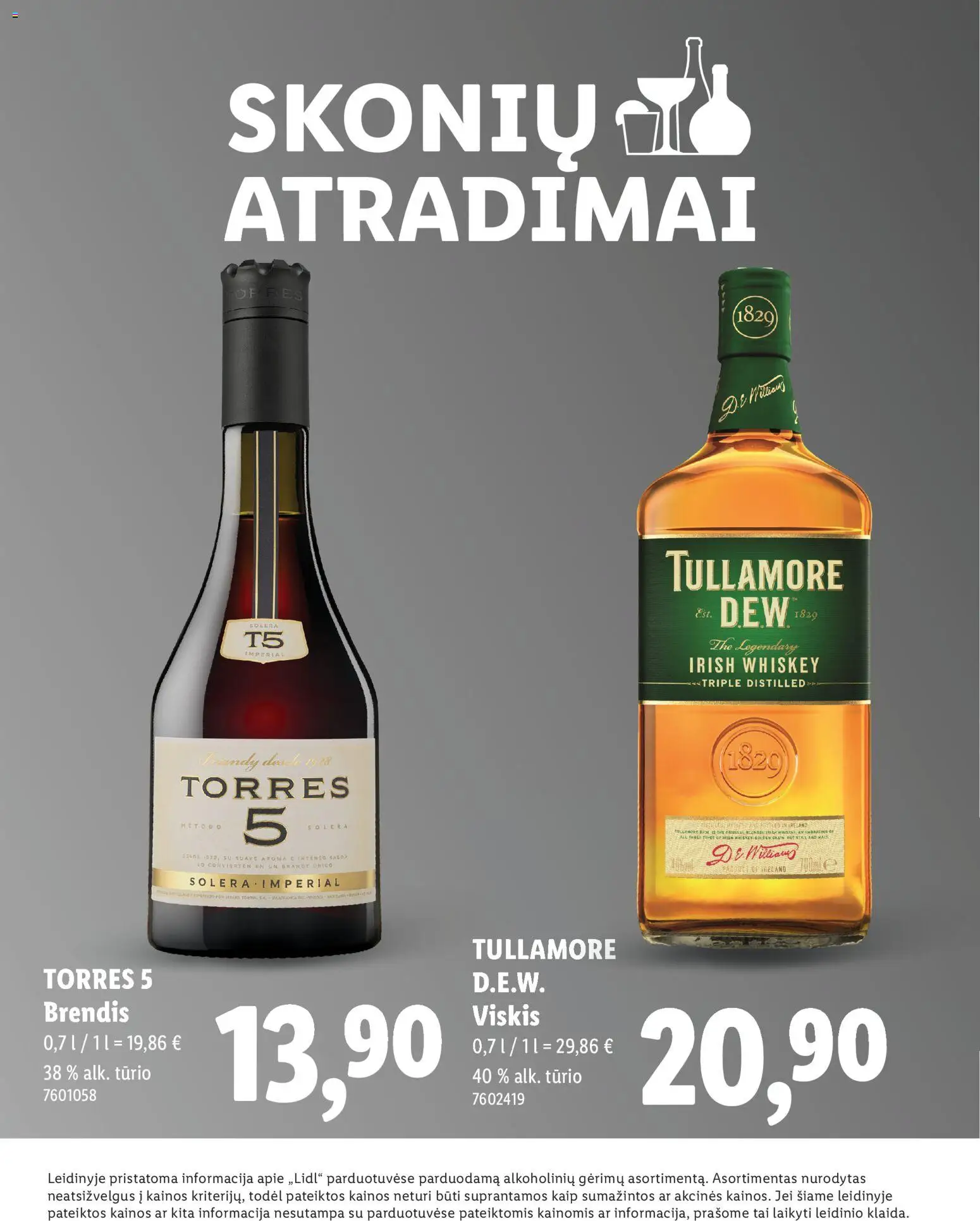 LIDL akcijos nuo 2025.12.04 | Puslapis: 24 | Prekių: Degtinė
