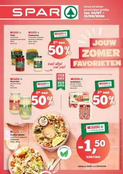 Spar folder - Voorbeeld van een folder van Spar, geldig van 30/07/2026