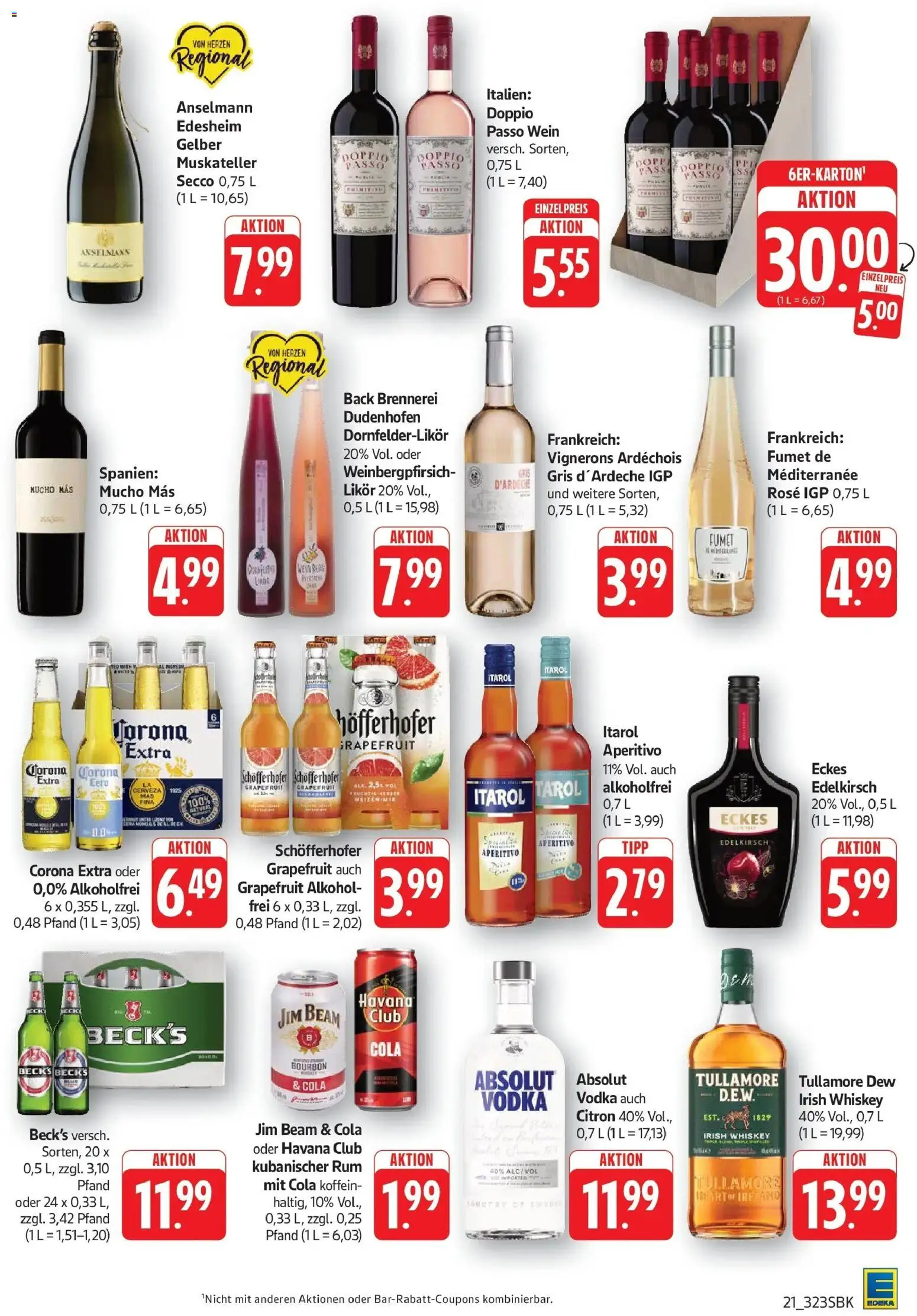 Edeka prospekt Pirmasens	 – gültig ab 04.05.2026 | Seite: 23 | Produkte: Havana club, Cola, Likör, Grapefruit