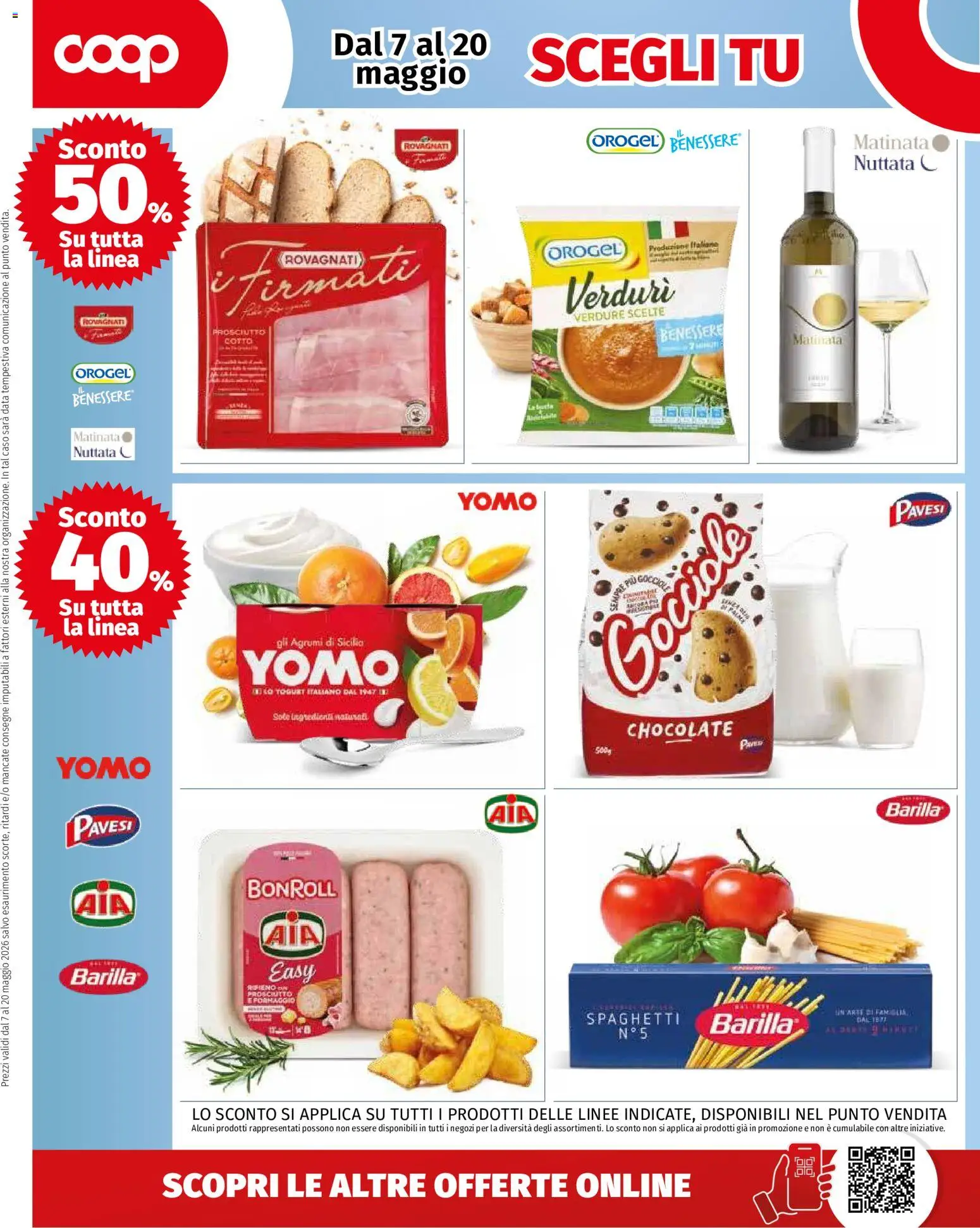Volantino COOP del 07.05.2026 | Pagina: 2 | Prodotti: Verdure, Prosciutto, Agrumi, Data