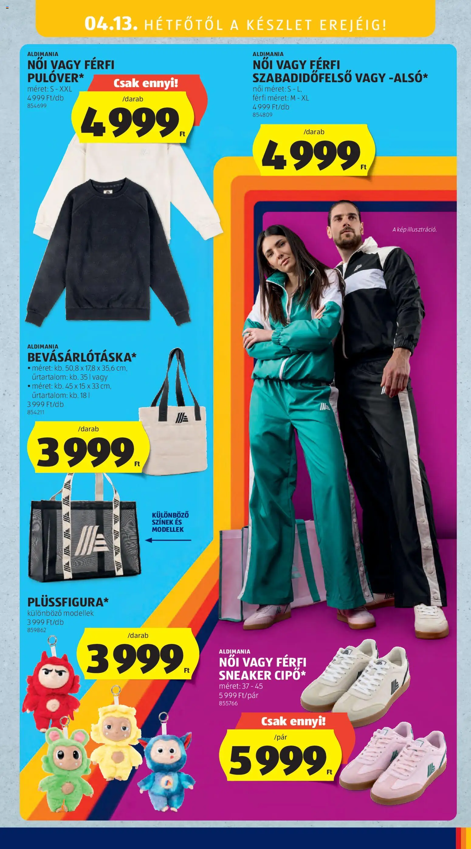 Aldi akciós ujság - amely érvényes a következő dátumtól: 09.04.2026 | Oldal: 49