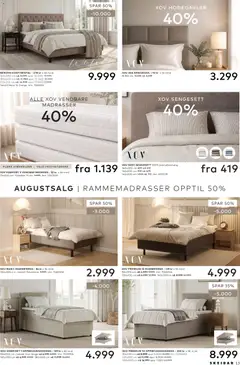 Forhåndsvisning av Skeidar kundeavis gyldig fra 17/08/2026 | Side: 13 | Produkter: 1, Madrass, Sengegavl