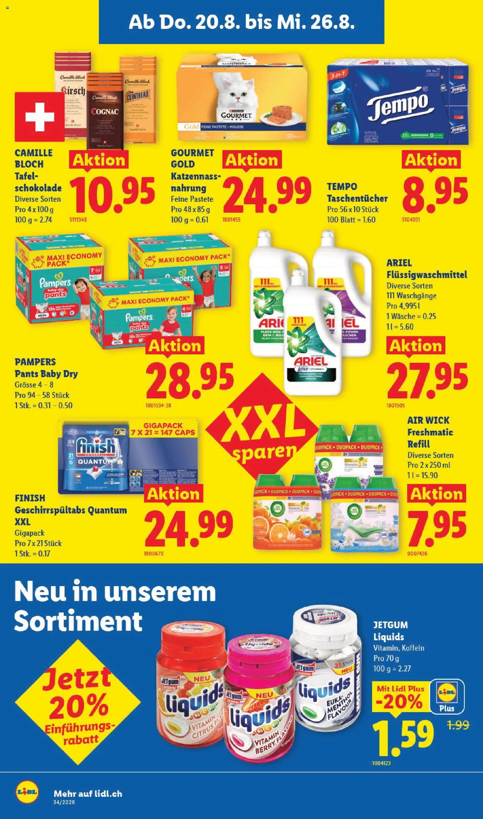 Lidl aktionen – gültig ab 20.08.2026 | Seite: 18