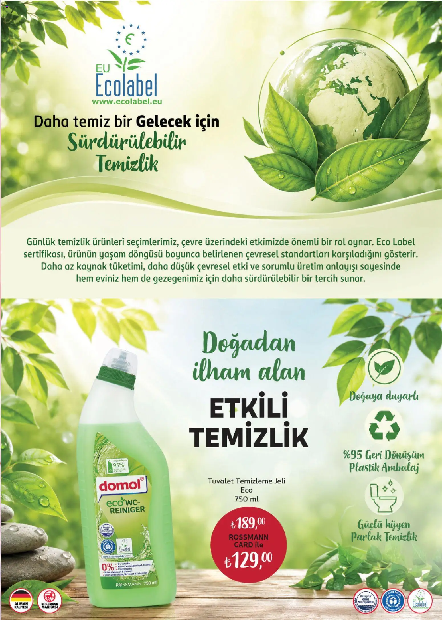 Rossmann İndirim - 01 Temmuz 2026 tarihinden itibaren geçerlidir | Sayfa: 5 | Ürünler: Tuvalet