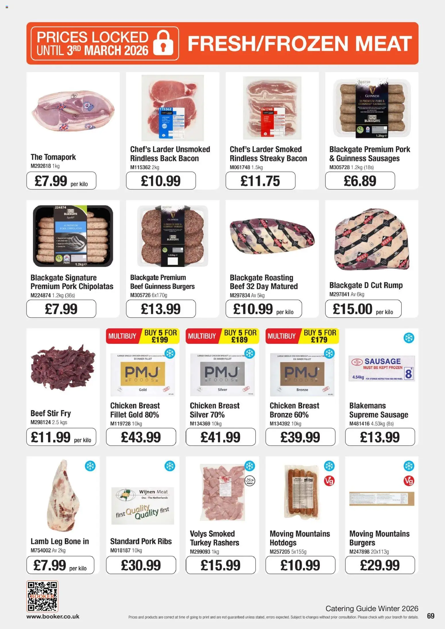{H1} | Page: 69 | Products: Chicken, Turkey, Bacon, Sausage