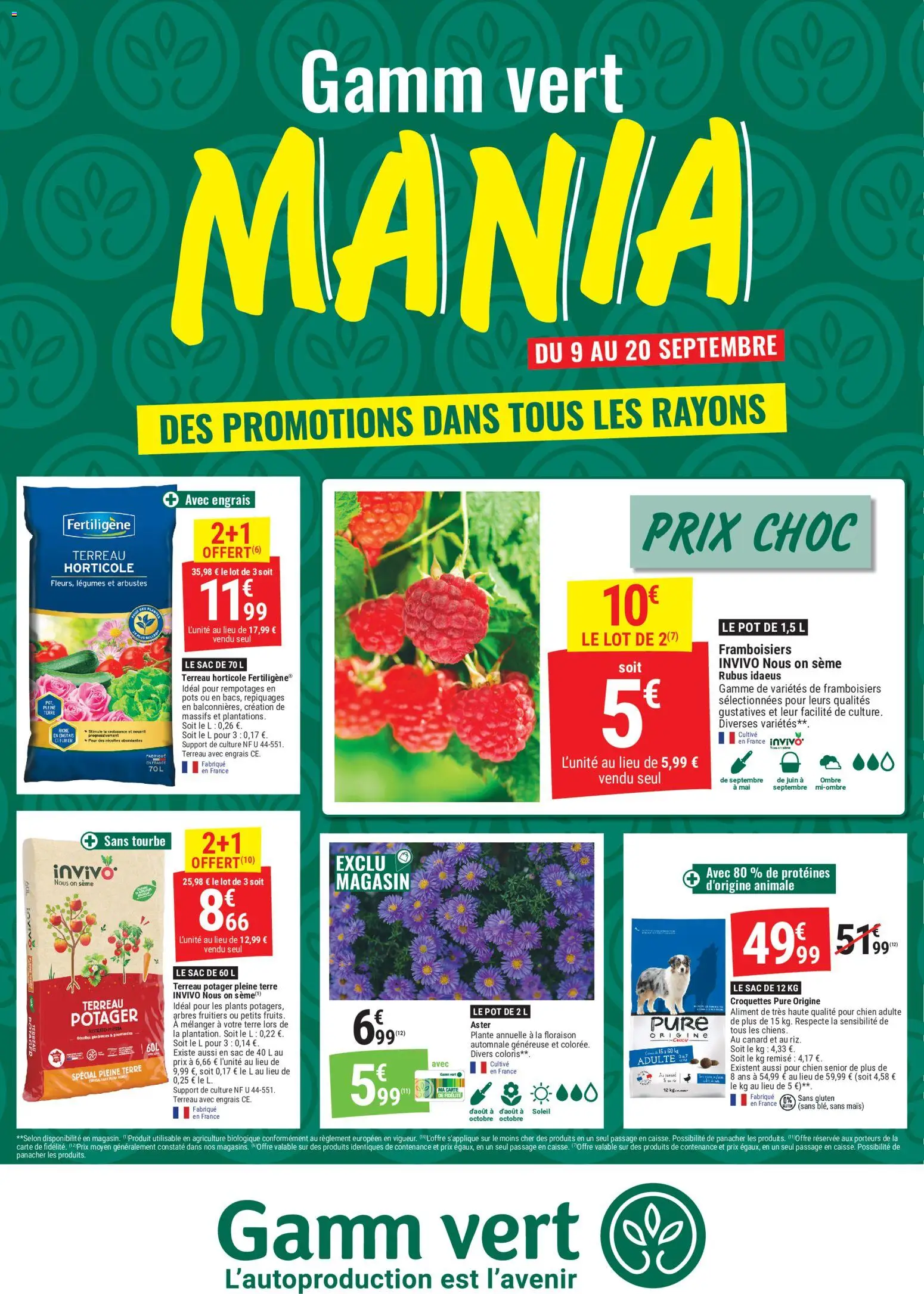 {H1} | Page: 1 | Produits: Canard, Engrais, Terreau, Terreau horticole