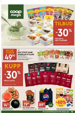Forhåndsvisning av Coop Mega kundeavis gyldig fra 13/07/2026