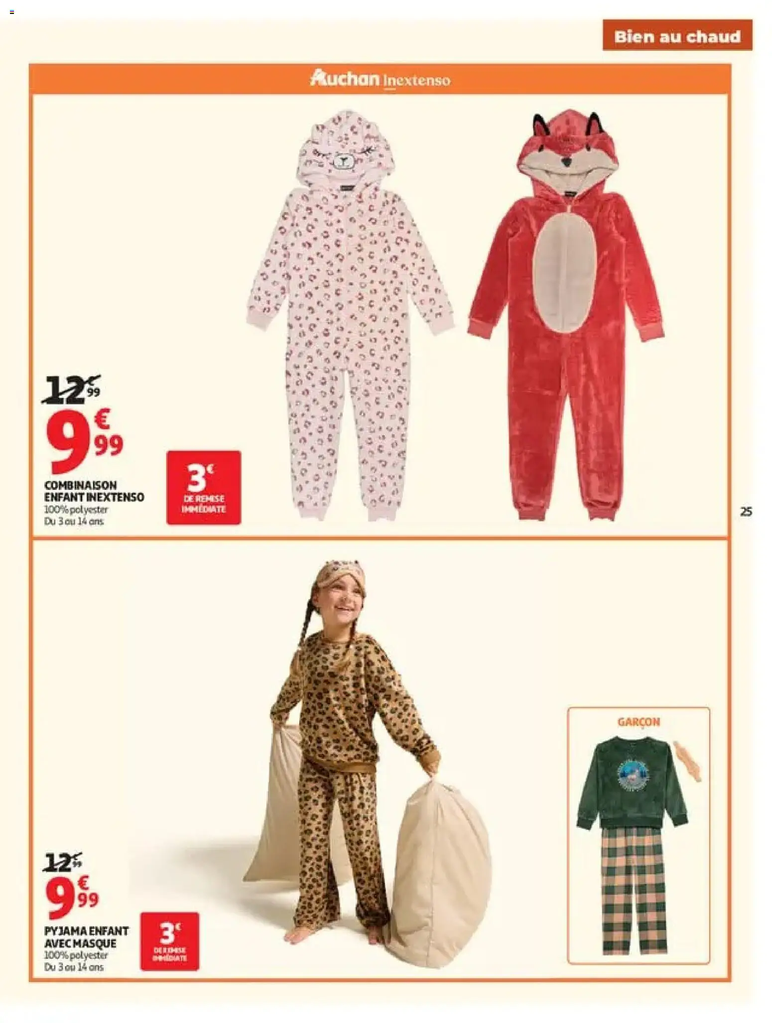 {H1} | Page: 25 | Produits: Masque, Pyjama enfant, Combinaison, Pyjama