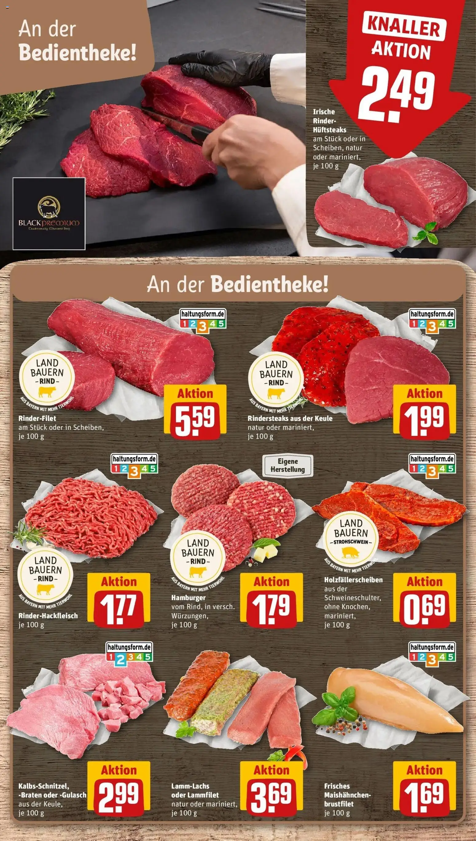 REWE Prospekt ab 03.08.2026 zum Blättern » Angebote | Seite: 8 | Produkte: Rinderfilet, Gulasch
