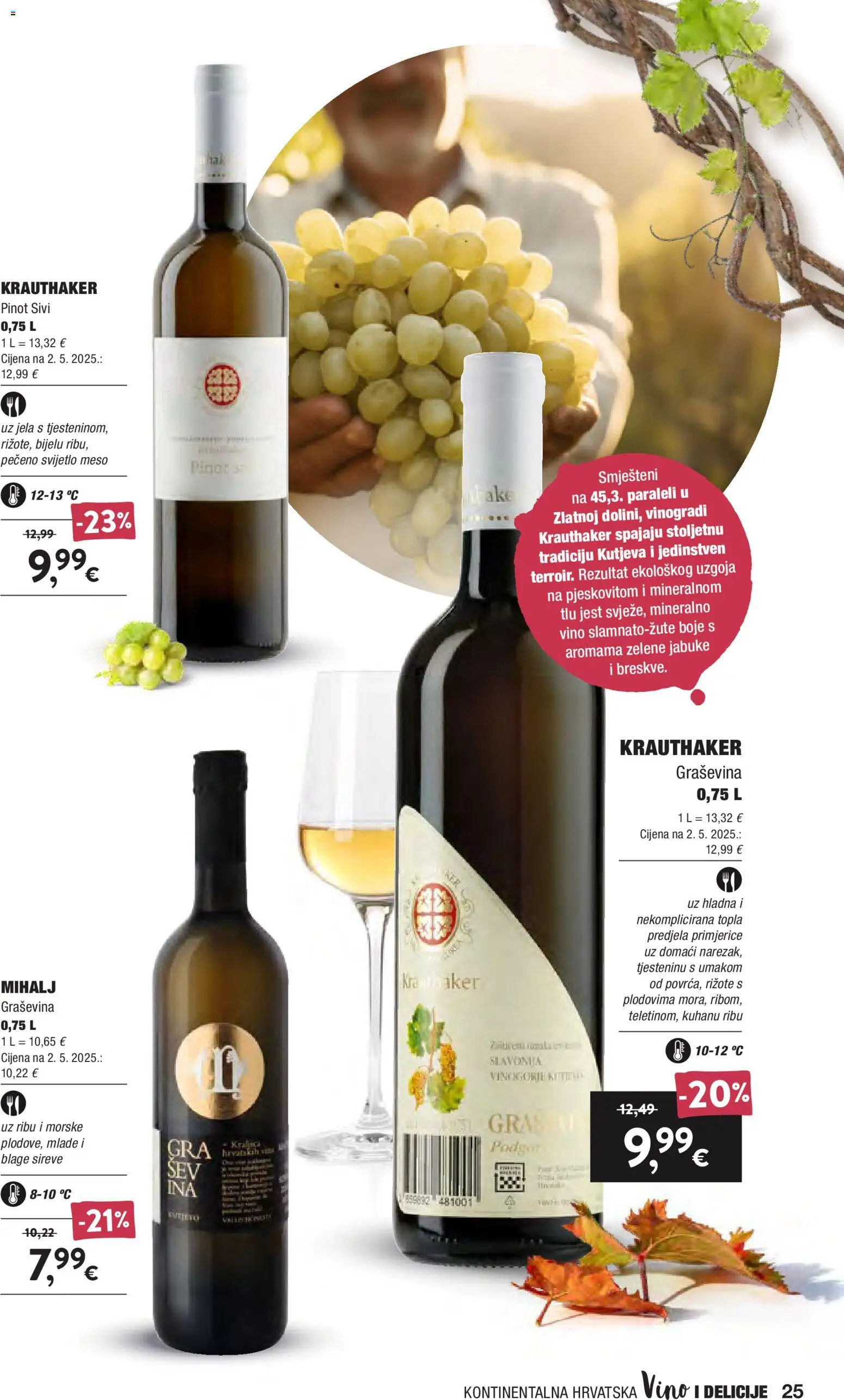 Interspar katalog | vrijedi od 16.09.2026 | Stranica: 25 | Proizvodi: Pečeno, Meso, Vino, Jabuke