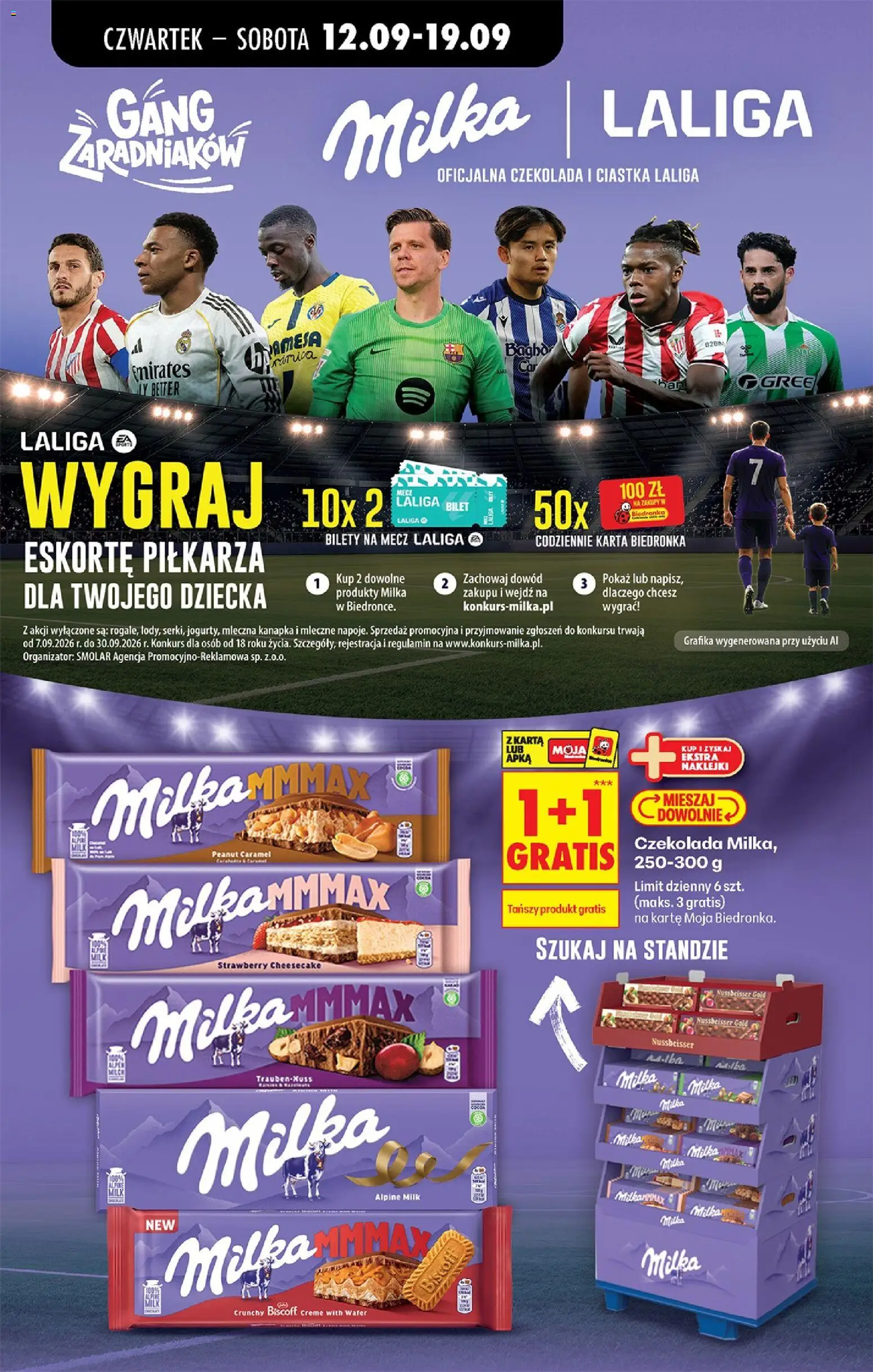 Biedronka Polsko leták - Codziennie niskie ceny od 17.09.2026 | Strana: 64 | Produkty: Milka, Cheesecake