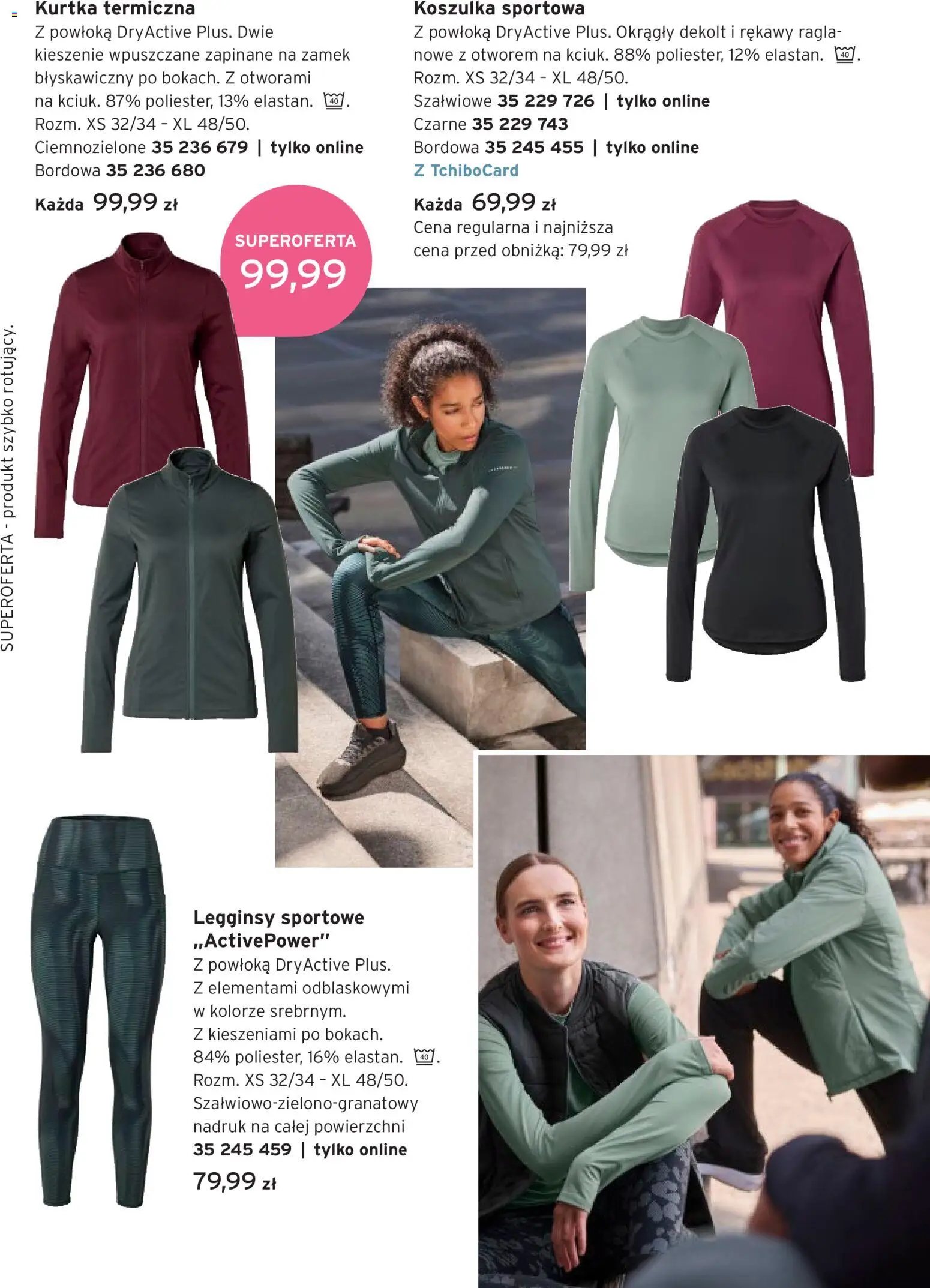 Tchibo promocje od 13.10.2026 | Strona: 4 | Produkty: Kurtka, Legginsy