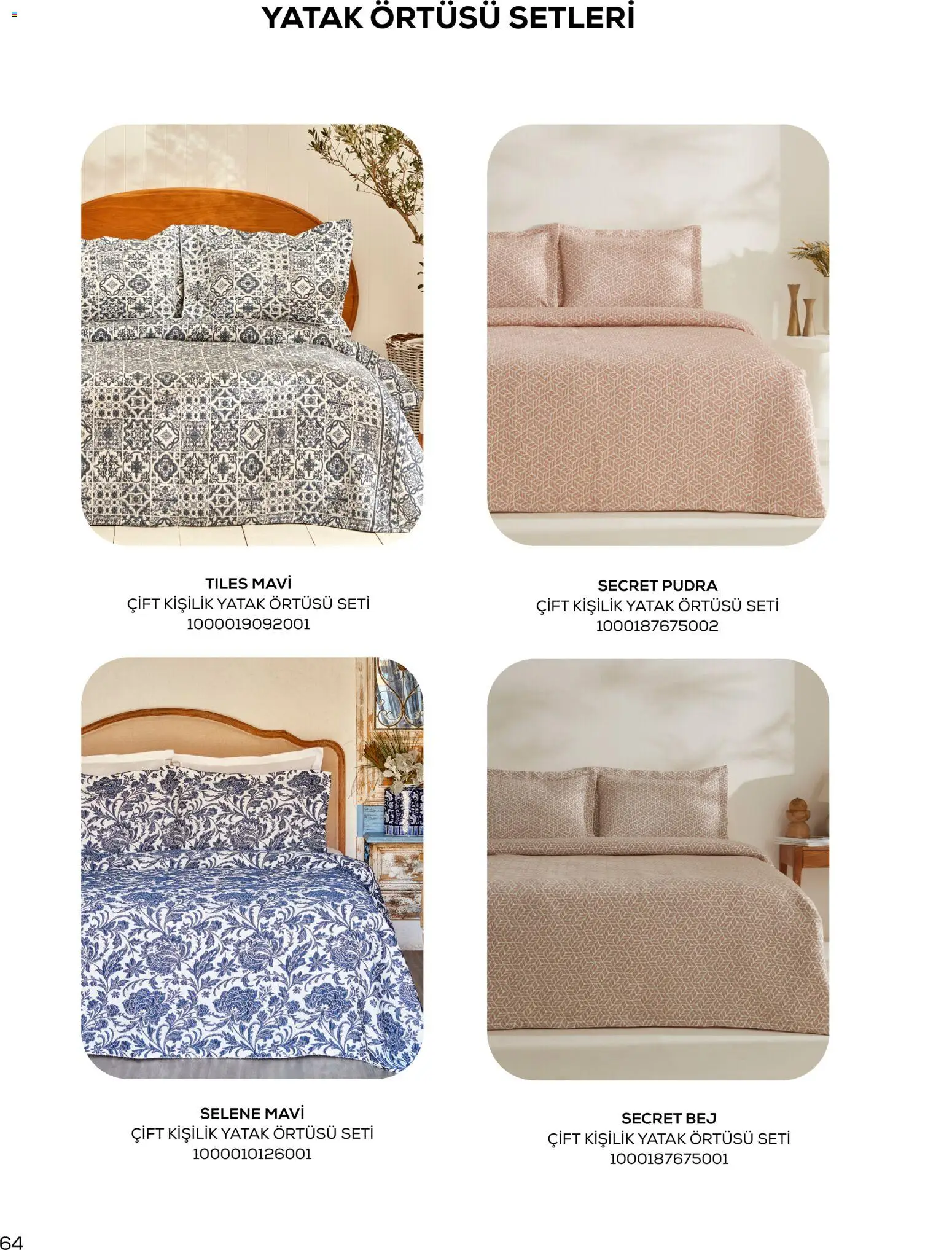 Karaca Home Katalog - 01.03.2026 tarihinden itibaren geçerlidir | Sayfa: 64 | Ürünler: Yatak, Pudra, Yatak örtüsü
