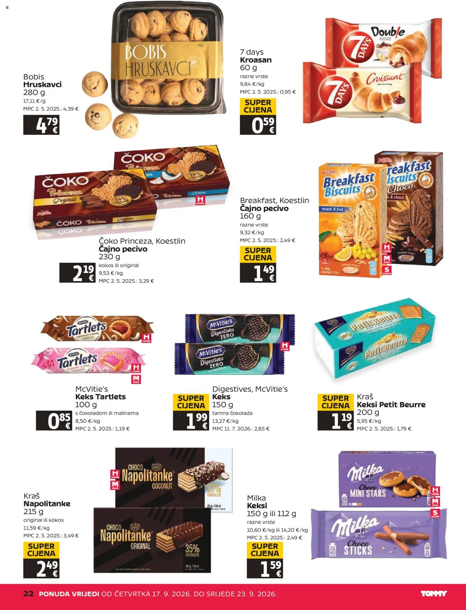 Tommy katalog | vrijedi od 17.09.2026 | Stranica: 22