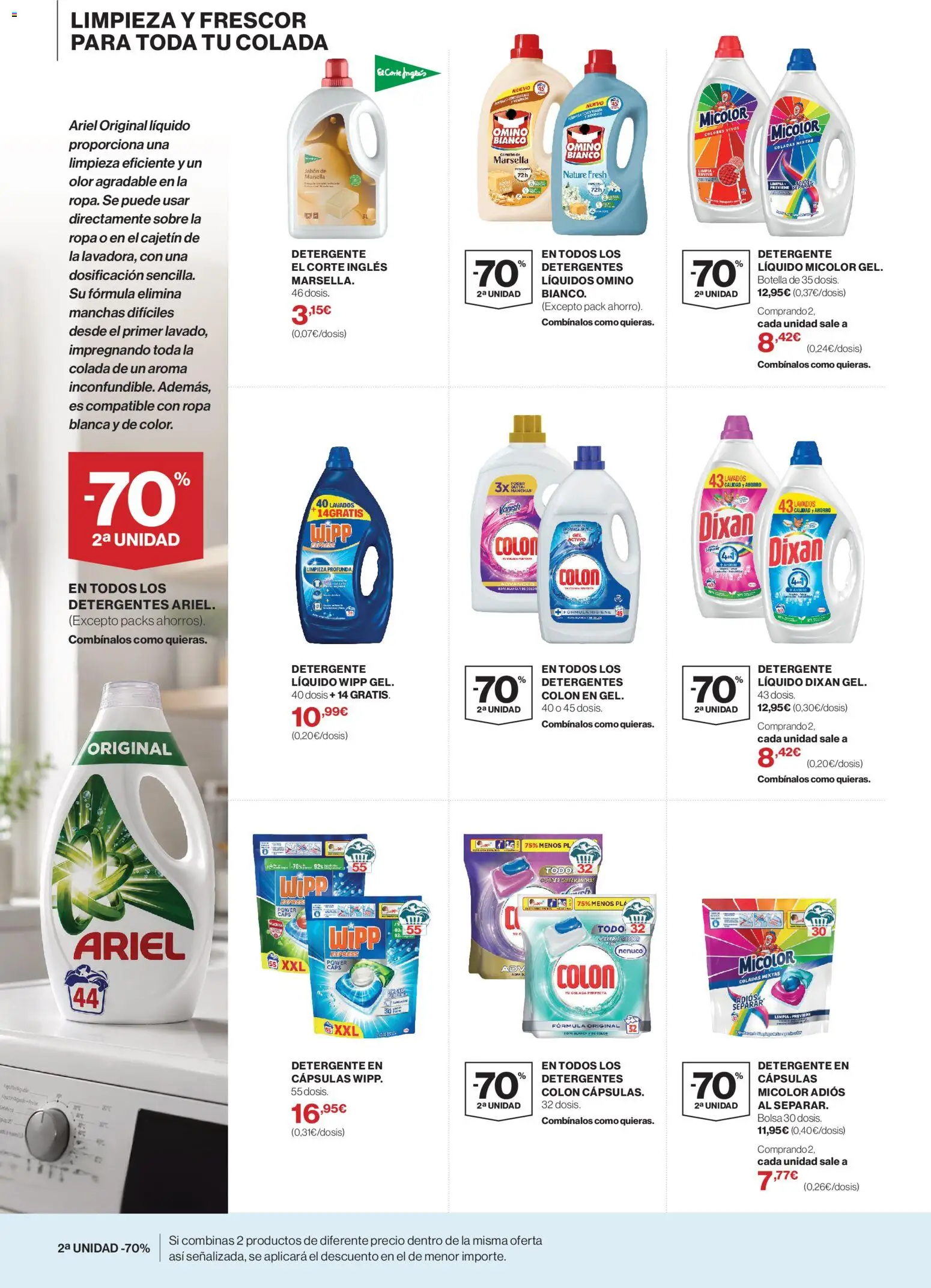 Supercor Limpieza y Cuidado del Hogar │ válido desde el 26/08/2026 | Página: 2 | Productos: Cápsulas, Jabón, Detergente líquido, Bolsa