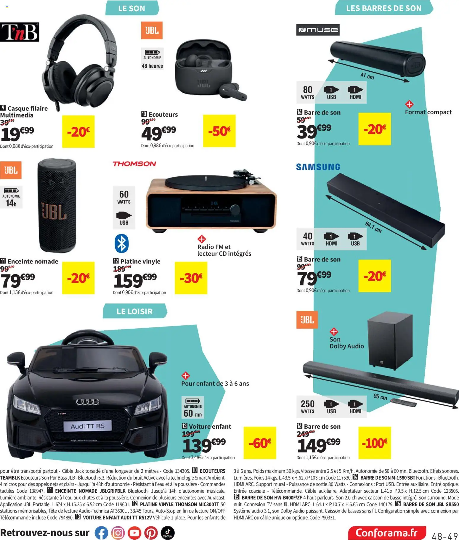 {H1} | Page: 49 | Produits: Radio, Écouteurs, Support mural, Télécommande