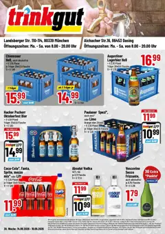 Trinkgut Prospekt Dasing ab 14.09.2026 gültig