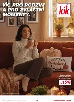 Náhled letáku Kik aktuální leták od 31.08.2026