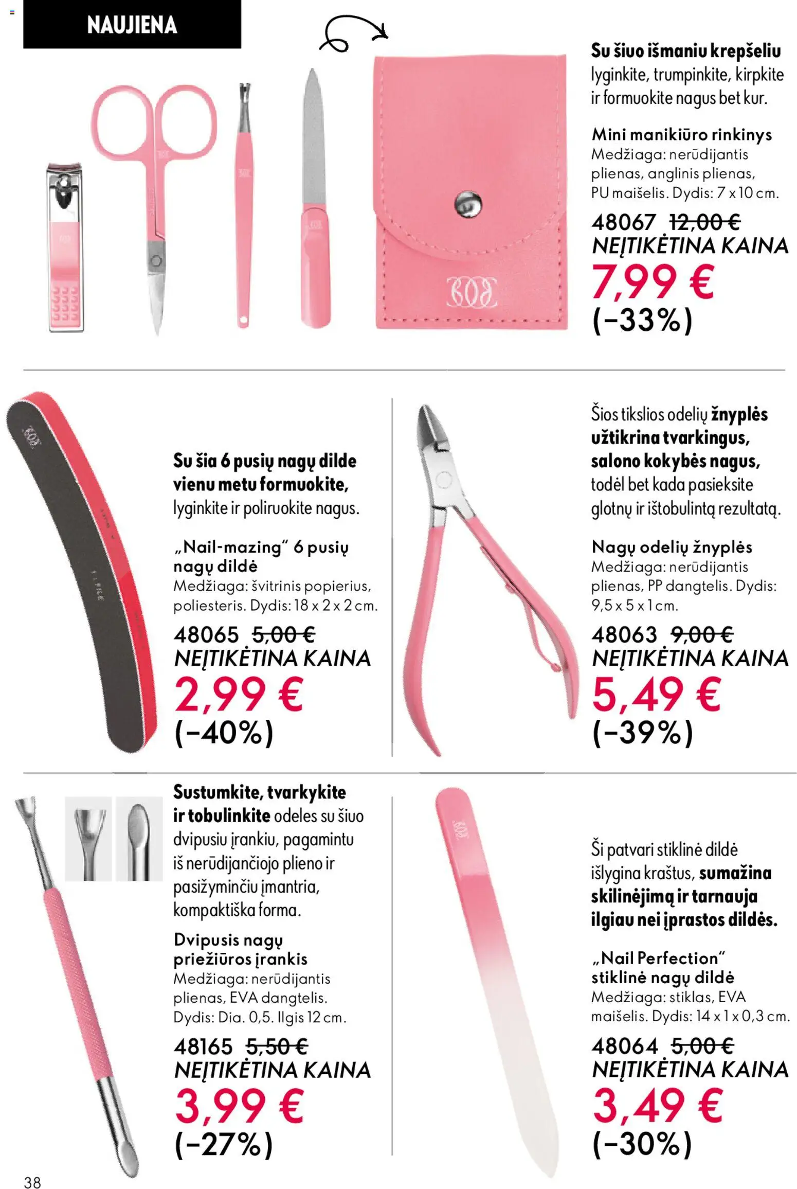 Oriflame akcijos nuo 22.04.2026 | Puslapis: 38