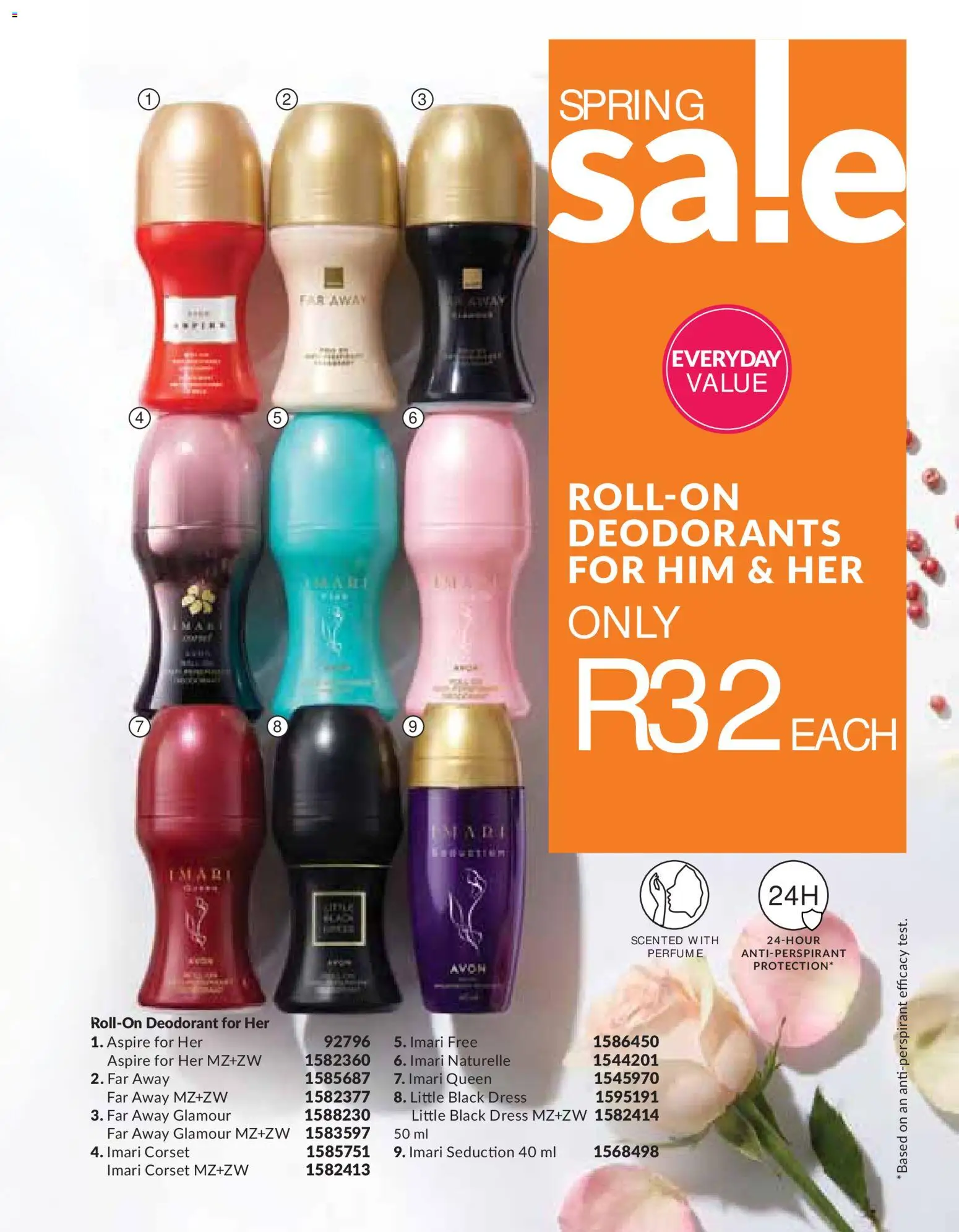 New Avon catalogue – valid from 01/09/2026 | Page: 171 | Products: Dress, Perfume, Deodorant, Antiperspirant