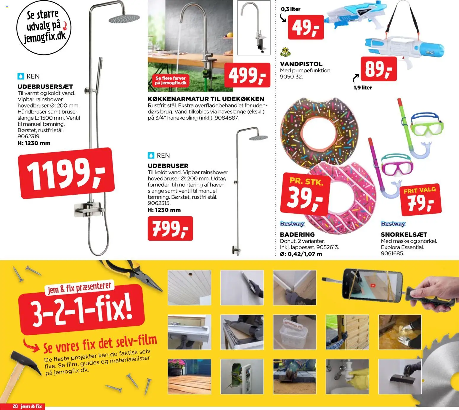 Jem & fix tilbudsavis – gyldig fra 24.05.2026 | Side: 20 | Produkter: Maske