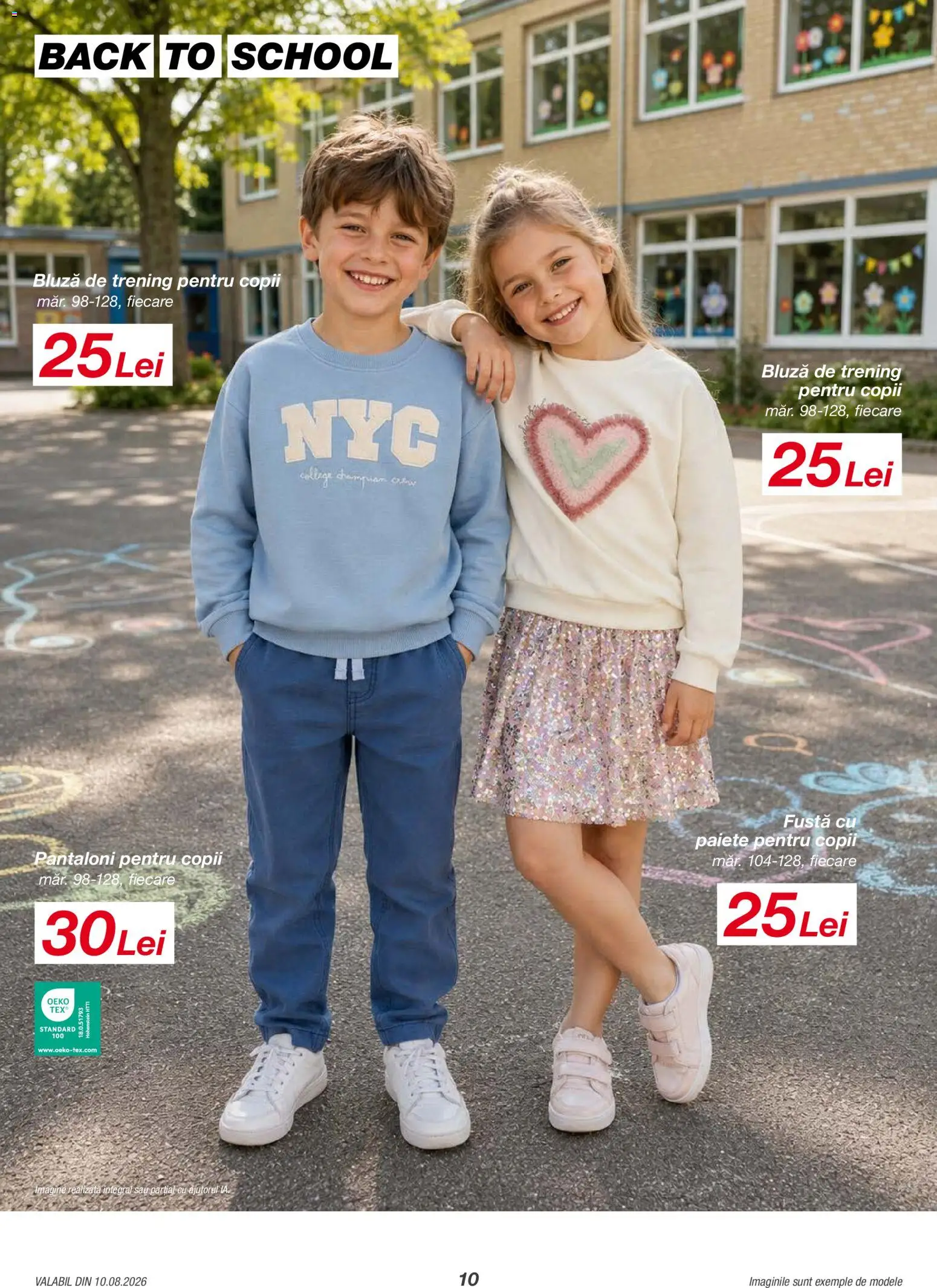 Noul catalog Kik – valabil de la 10.08.2026 | Pagină: 10 | Produse: Trening, Bluză, Pantaloni