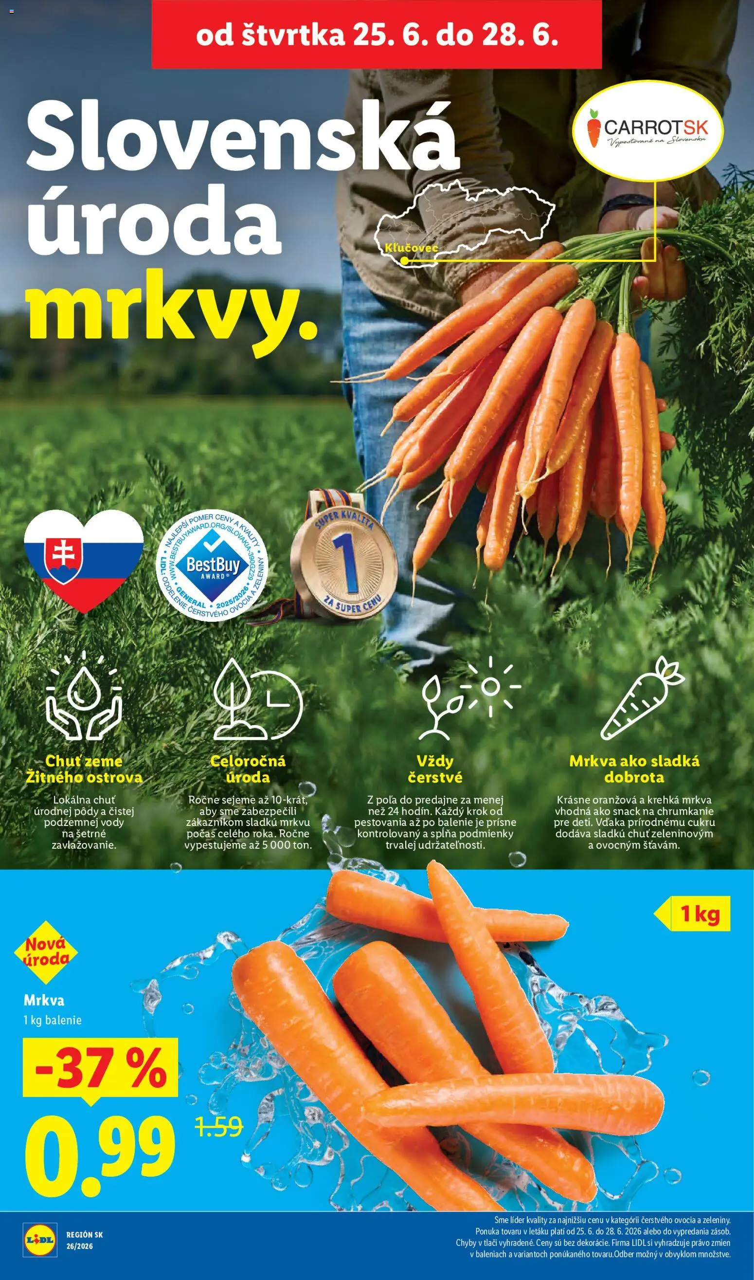 Nové Lidl akcie – leták je platný od 22.06.2026 | Strana: 58