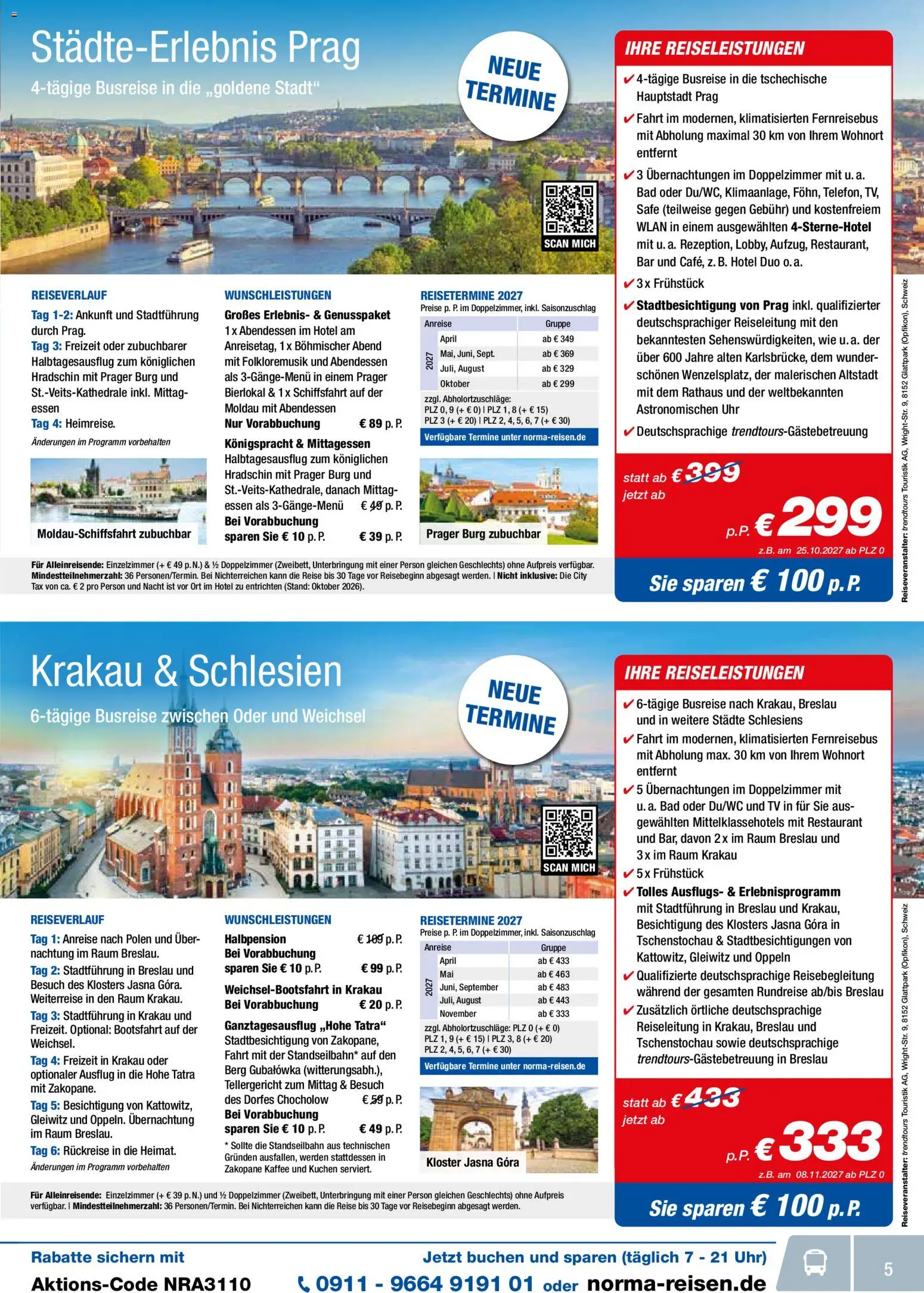 Norma Reisen – gültig ab 01.10.2026 | Seite: 5