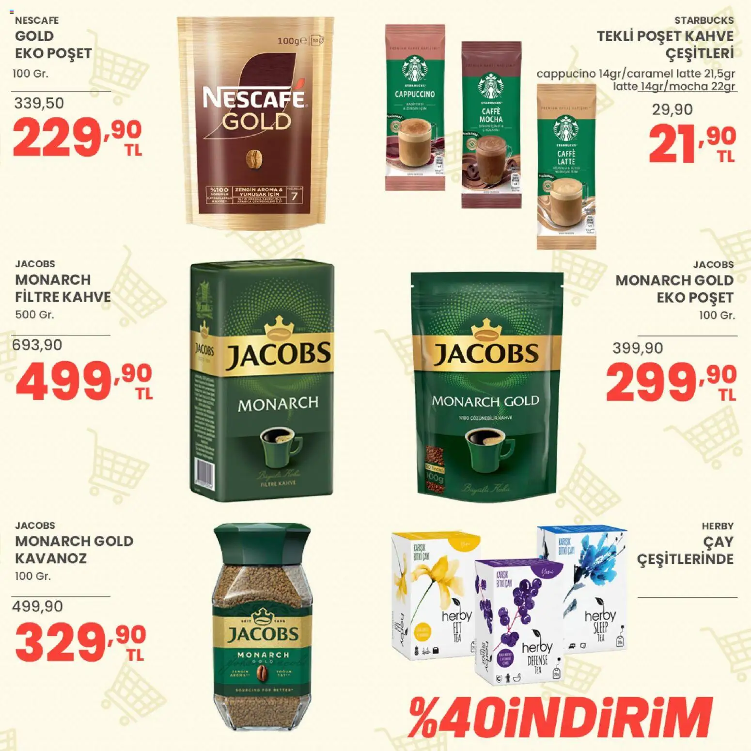 Sarıyer Katalog - 10 Temmuz 2026 tarihinden itibaren geçerlidir | Sayfa: 23 | Ürünler: Kahve