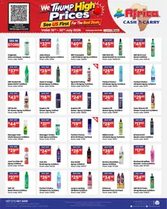 Africa Cash & Carry specials catalogue – valid from 16/07/2026