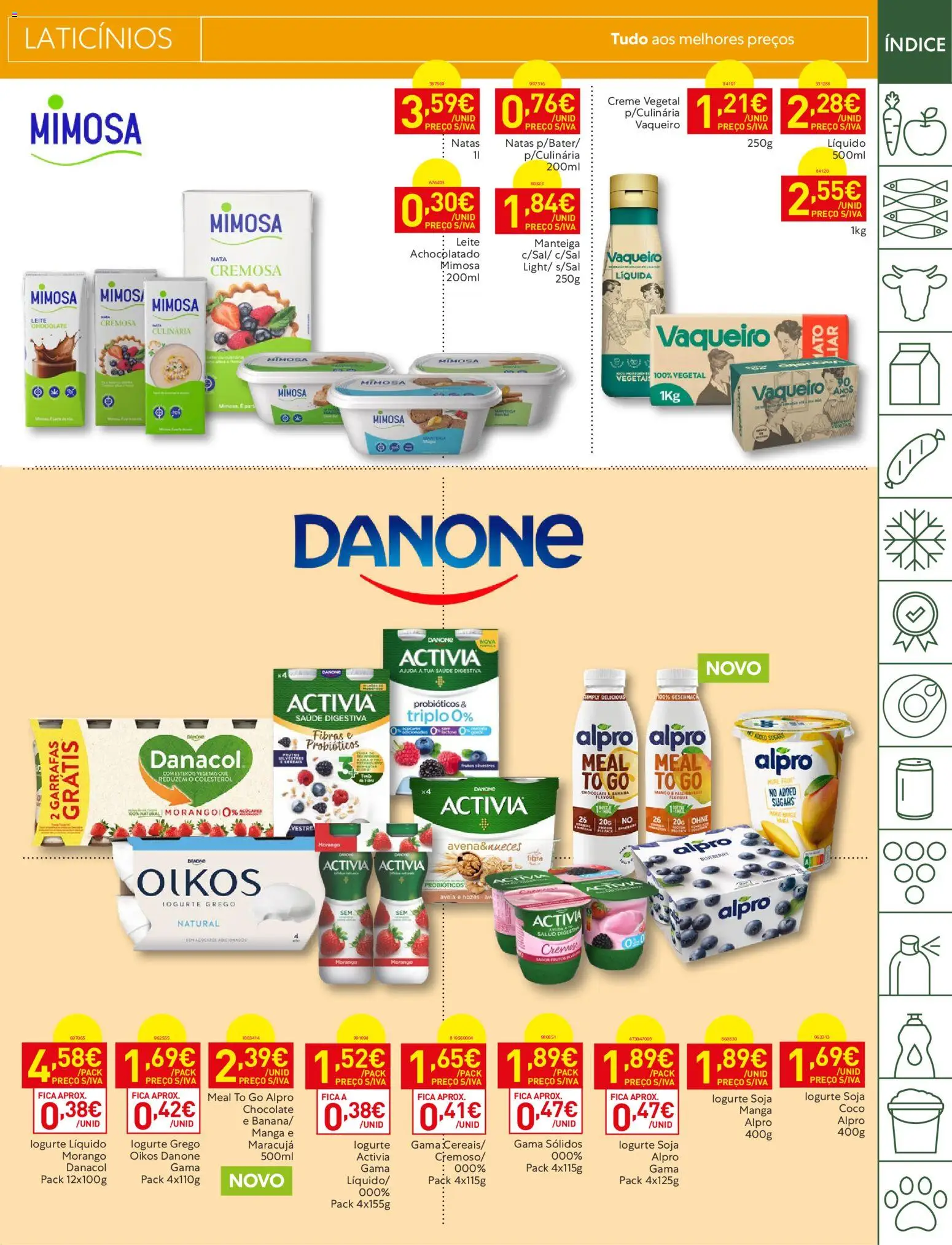 Recheio folheto │ válido de 26.05.2026 | Página: 7 | Produtos: Soja, Probióticos, Manteiga, Nata