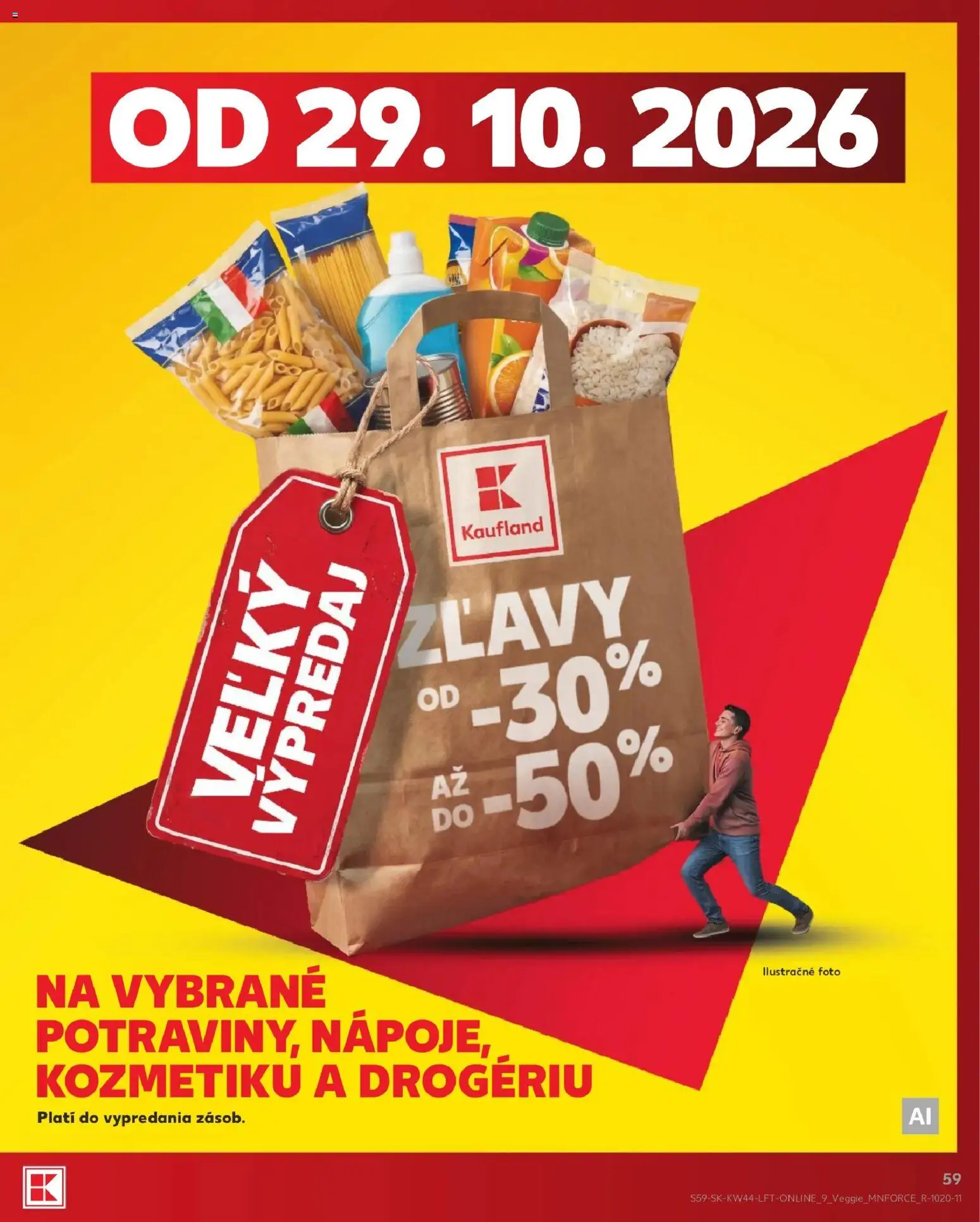 Nové Kaufland akcie – leták je platný od 29.10.2026 | Strana: 59