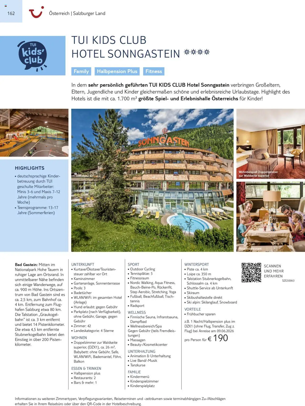 TUI Urlaub mit eigener Anreise 2025/26 – gültig ab 01.11.2025 | Seite: 162 | Produkte: Spiel, Tisch, Babybett, Snowboard