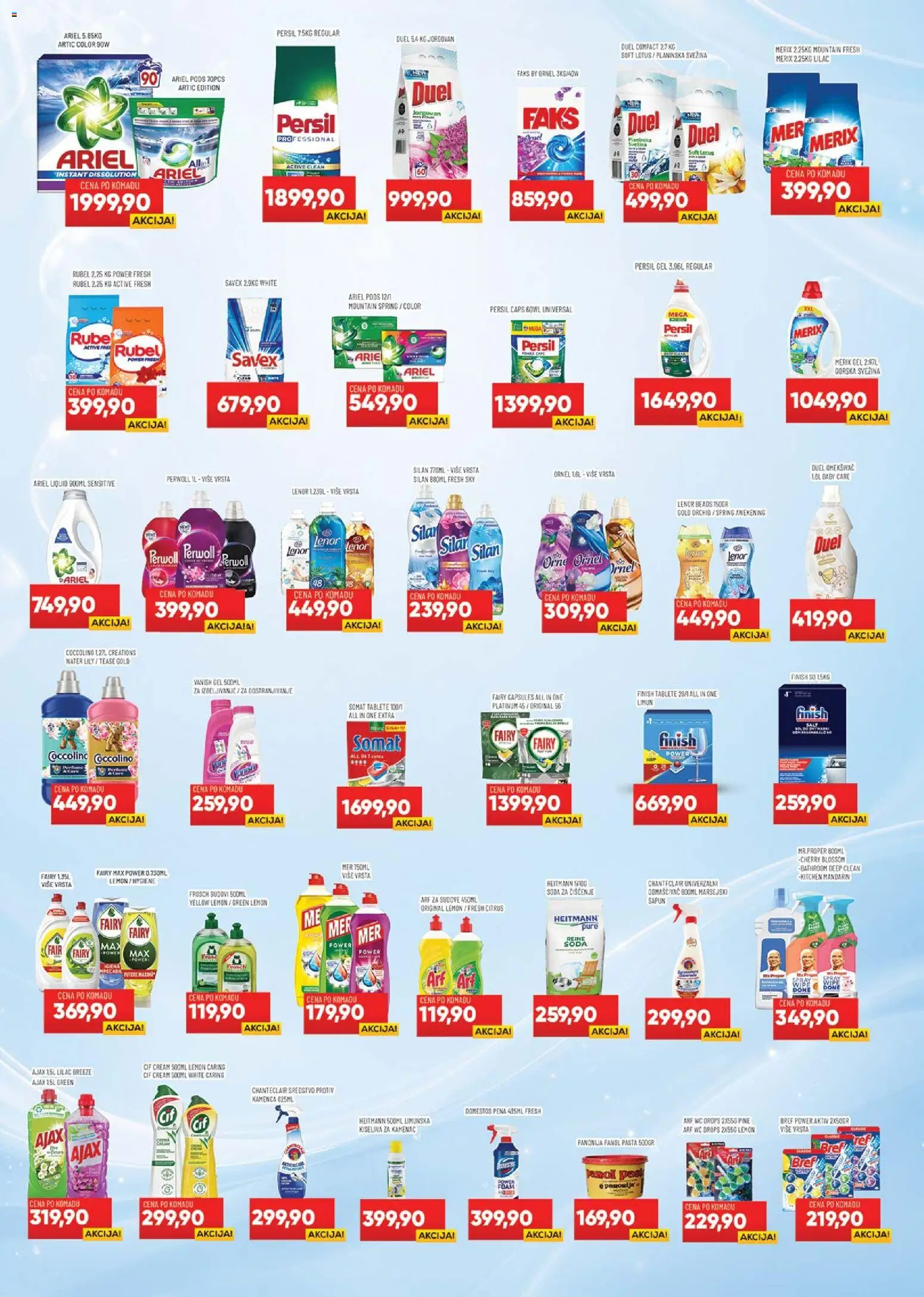 Medius katalog - važi od 05.05.2026 | Strana: 17 | Proizvode: Somat, Ariel, Perwoll, Wc